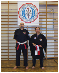 Mistrz Ryszard Jóźwiak z Grand Master Phan Hoang